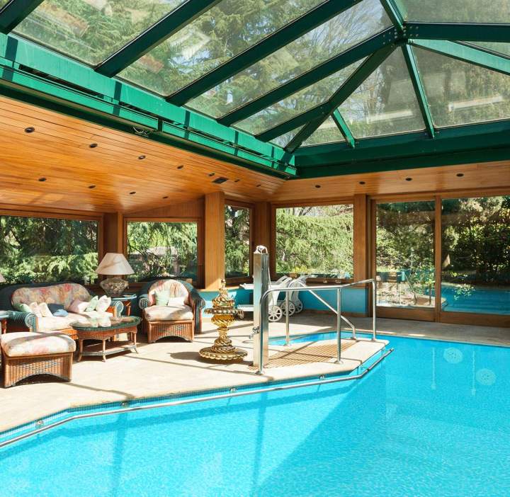 Construction pool house Clermont-Ferrand